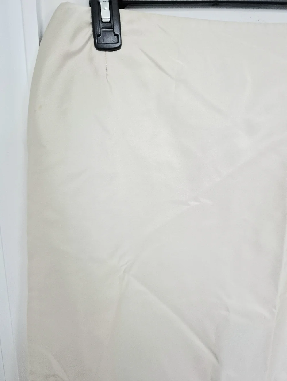 Vtg Prada Italy Talc Radzimir Silk Skirt Classic Party Retro Spring Summer Y2K - Picture 9 of 15